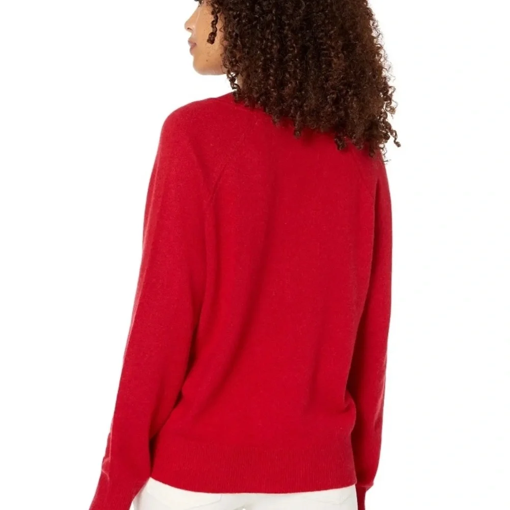 Cashmere Calypso Res V Neck Sweater - Picture 3 of 6